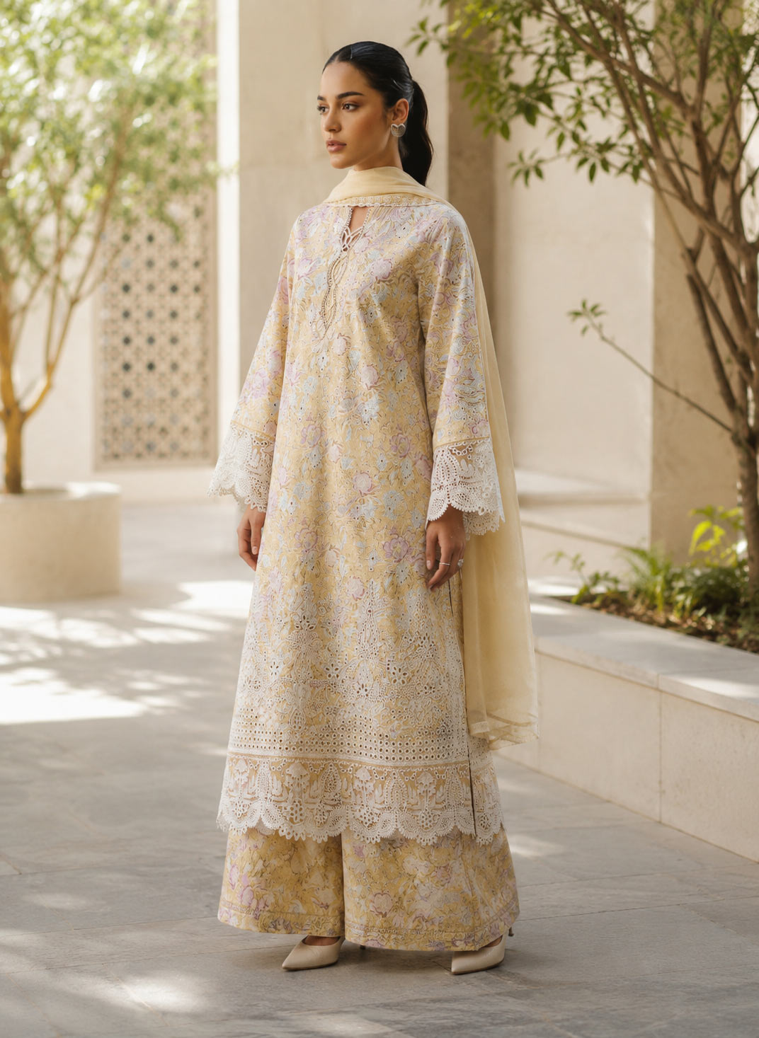 Raneem 3 Piece Unstitched Suit