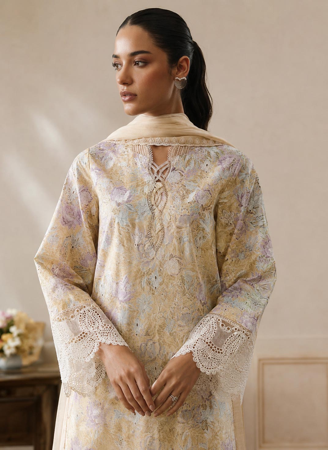 Raneem 3 Piece Unstitched Suit