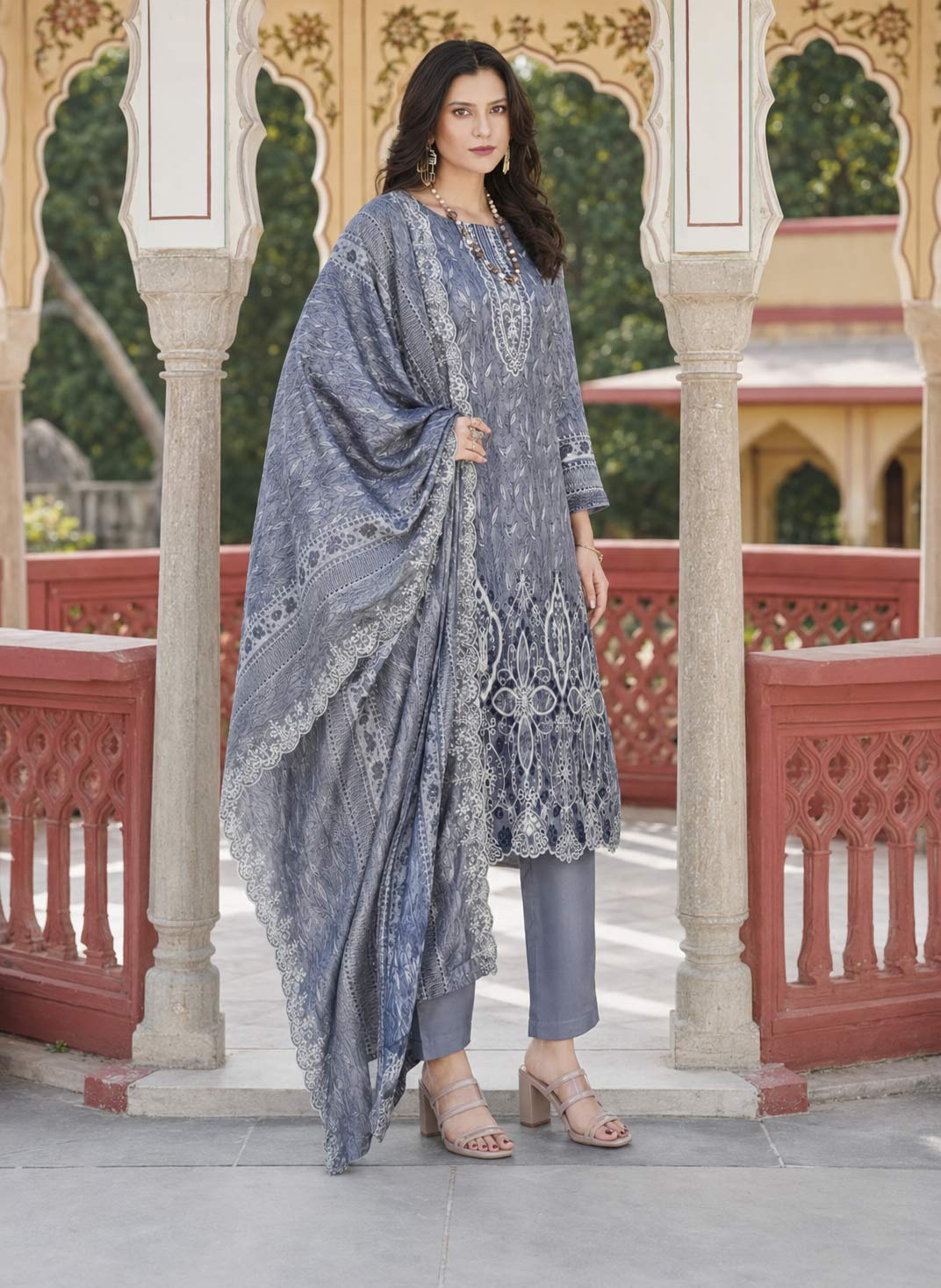 Afnan 3-Piece Unstitched Suit