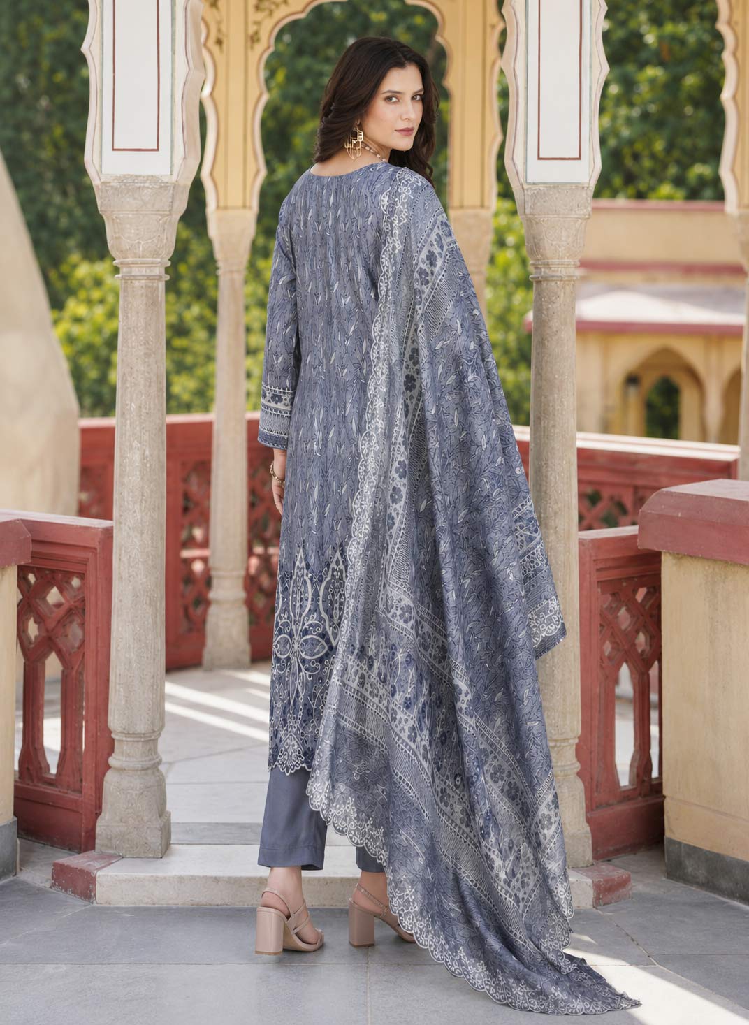Afnan 3-Piece Unstitched Suit