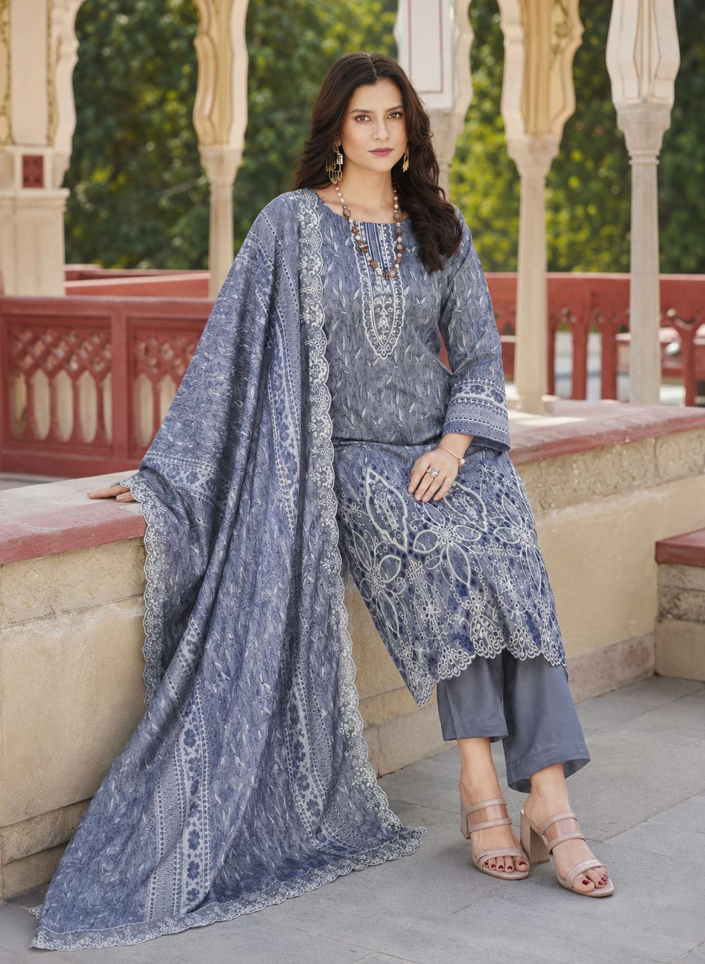 Afnan 3-Piece Unstitched Suit