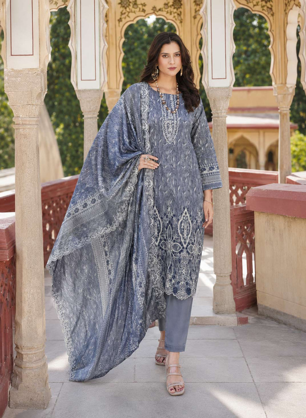 Afnan 3-Piece Unstitched Suit