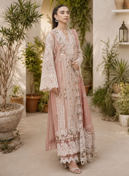 Areeba 3-Piece Unstitched Suit