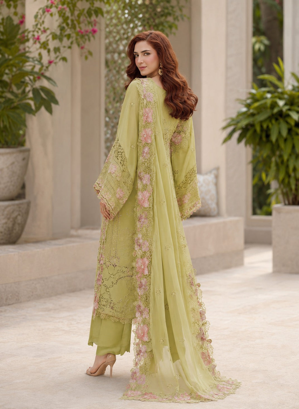 Zehra 3-Piece Unstitched Suit