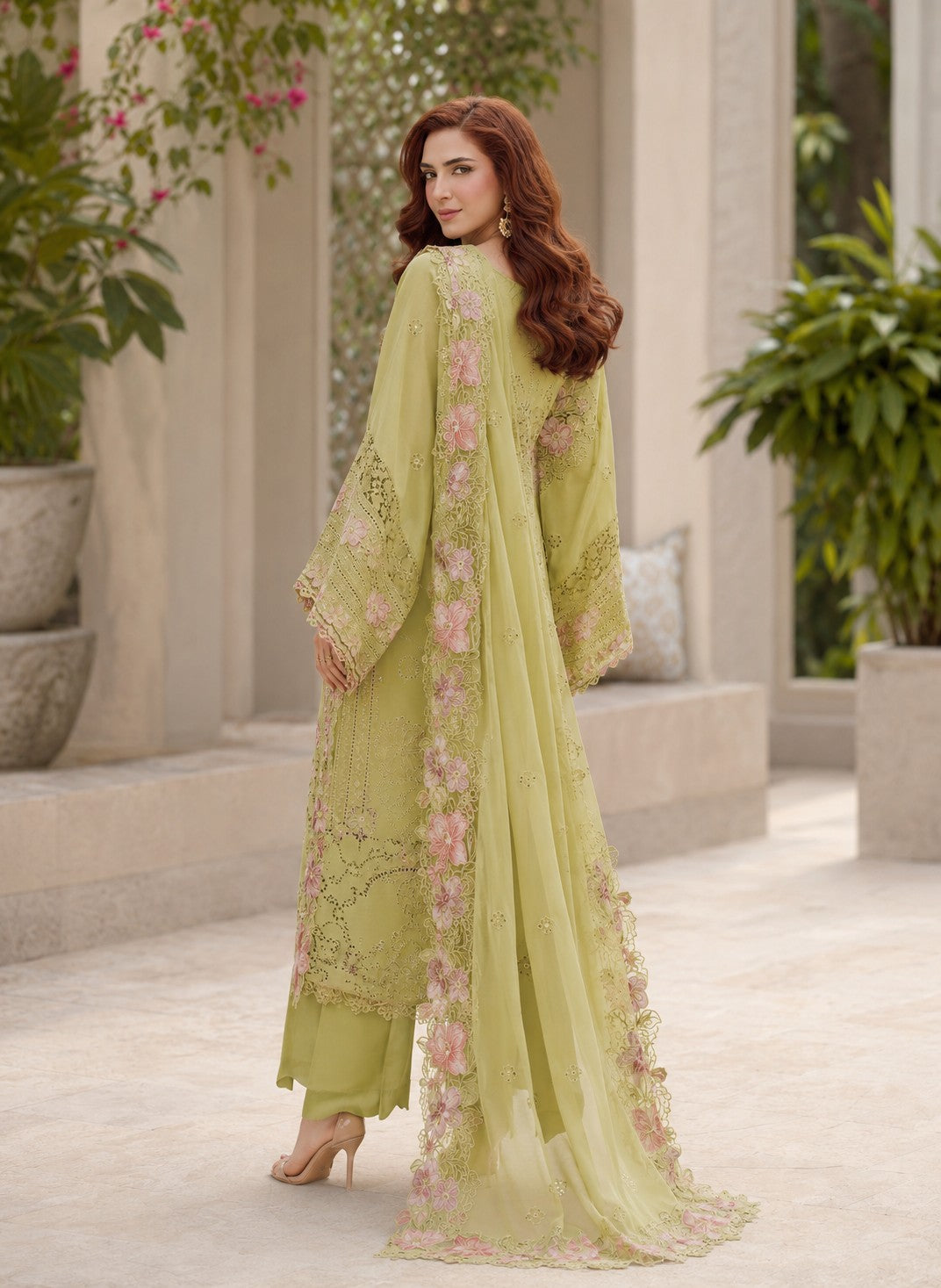 Zehra 3-Piece Unstitched Suit