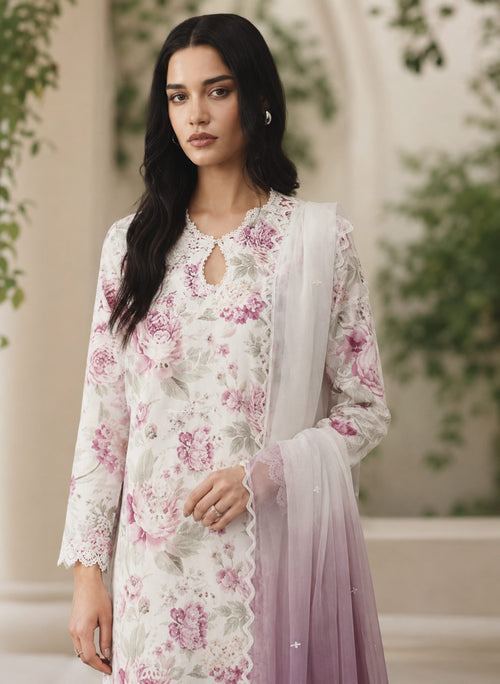 Areeha 3-Piece Unstitched Suit
