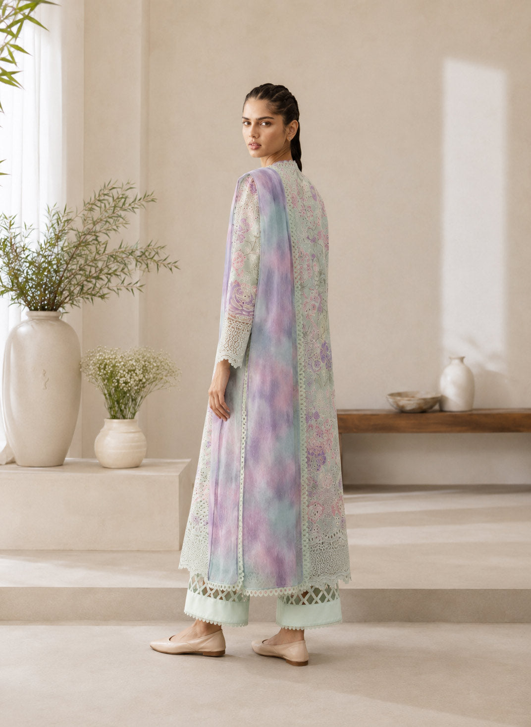 Sabiya 3 Piece Unstitched Suit