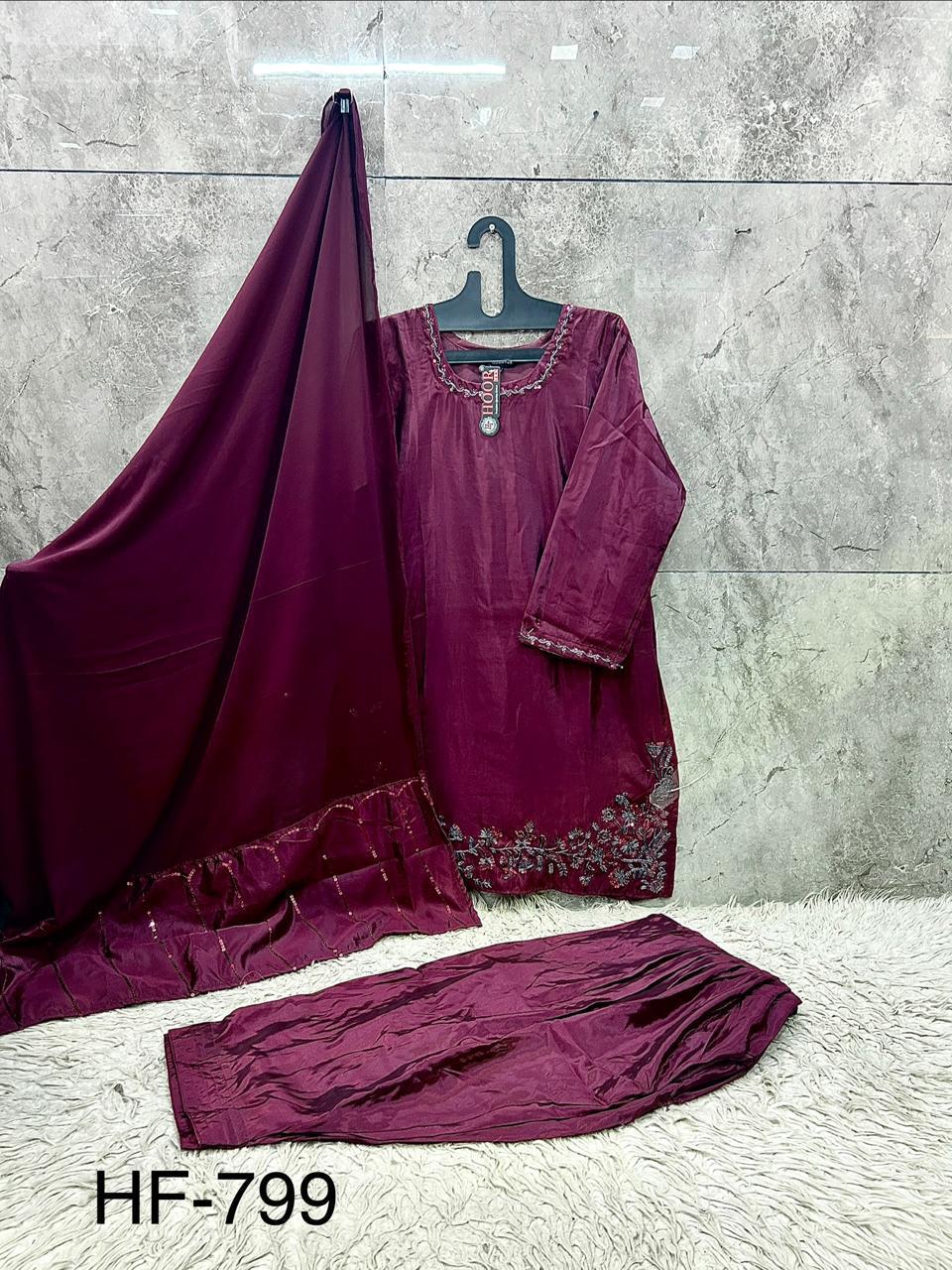 Mehrish 3-Piece Suit